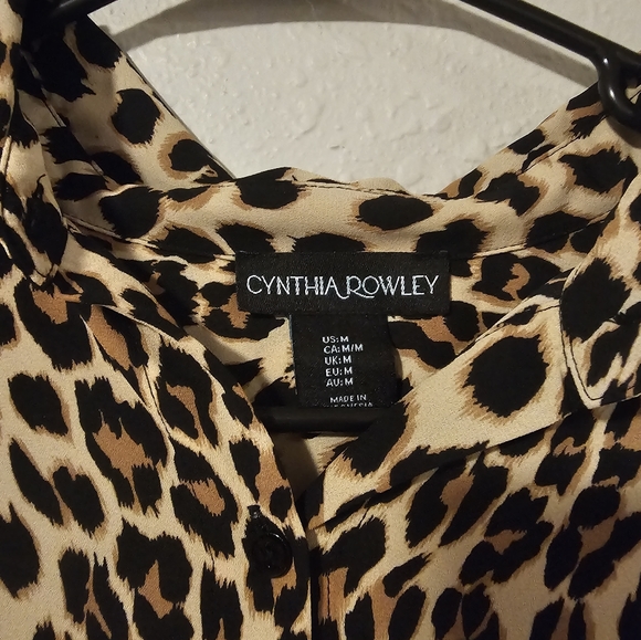 Cynthia Rowley Button down blouse - Picture 5 of 8